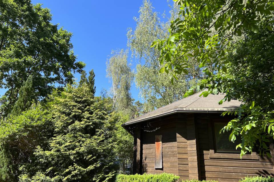 Saunablockhütte zur Privatnutzung