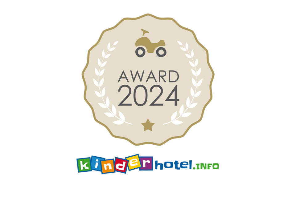 Auszeichnung kinderhotel Award 2024