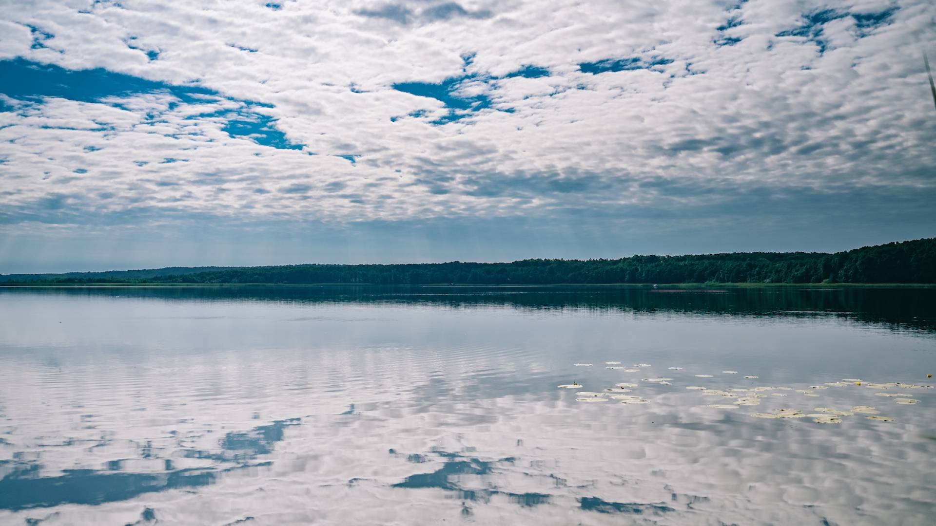 Blick über die Seenplatte